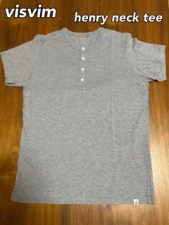 visvim＊henry neck tee/gray/2のサムネイル