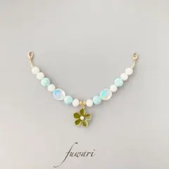 オリーブ　お花 羽織紐 /着物 入学　卒業　フレンチフック　マグネット　春　桜