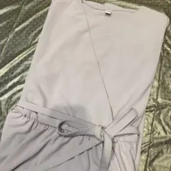 ユニクロ クレープジャージーカシュクールワンピース　Sサイズ