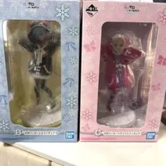 リゼロ　一番くじ　だぼパーカーフィギュア　レム　ベアトリス