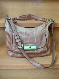 Coach ブラウン ショルダーバッグ　2way