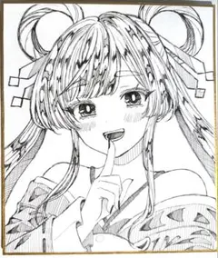 2026年最新】手描きイラスト色紙の人気アイテム - メルカリ