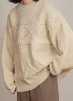 lawgy patchwork pattern knitのサムネイル