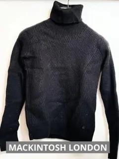 MACKINTOSH LONDON 黒 タートルネックセーター 38 （9号）のサムネイル