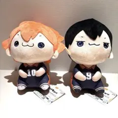 ハイキュー もちぴこ 2種セット 日向翔陽 影山飛雄 BIGぬいぐるみ