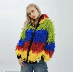 FUTURE ARCHIVE / SHAGGY KNIT PARKA Msize - メルカリ