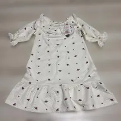 しまむら　Softcheese 花柄ワンピース 90サイズ