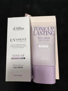 d’Alba UVエッセンス ウォータフル＋ トーンアップ（パープル）