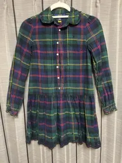 チェック柄 ワンピース