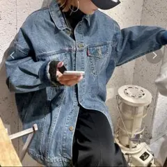 美品】Ungrid アングリッド ビッグシルエットデニムジャケット
