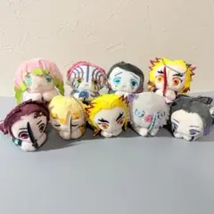 鬼滅の刃 ぬいぐるみ まとめ売り 17点 はぐキャラコレクション 寝そべり