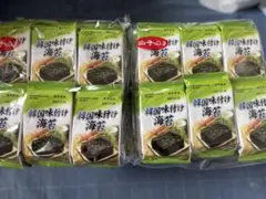 白子のり　韓国味付け海苔　12袋×10 (120袋)のサムネイル