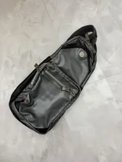 グレー ナイロン ボディバッグ Orobianco オロビアンコ