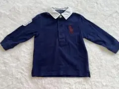 ポロラルフローレン　長袖カットソー　紺