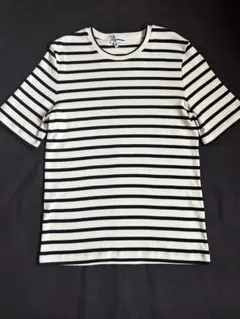 値下 JIL SANDER ストライプ 半袖Tシャツ美品Ｌ金子綾着