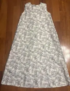 ⭐︎美品⭐︎ナノユニバース・ノースリーブロングワンピースのサムネイル