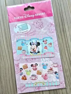 東京ディズニーリゾート　Minnie’s Sweets　ICカードステッカーのサムネイル
