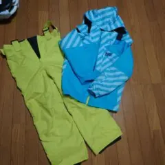 子ども用スノーボードウェア 青と黄色　120〜130サイズ　 EVOL