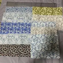 リバティ植物はぎれセット 7柄