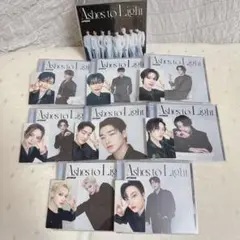 ATEEZ Ashes to Light ソロ版８形態 トレカコンプ 8枚セット