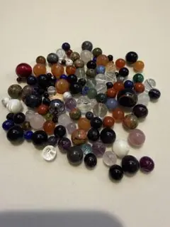 【訳あり】天然石ビーズセット100g