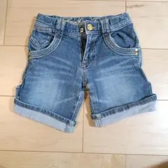 Something Jeans デニムハーフパンツ