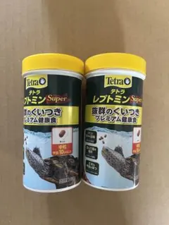 테트라 렙토민 슈퍼 미디엄 80g 2개 세트