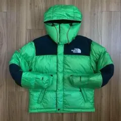 XSノースフェイスサミット700グリーン緑バルトロダウンジャケットパーカ