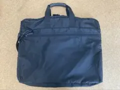 無印良品 MUJI ナイロンガーメントバッグ ブラック 2WAY PC収納可能