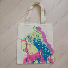 訳あり　暴れん坊将軍 デイリーユーストートバッグ(オフホワイト)　松平健