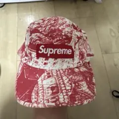Supreme グラフィックプリント ワークキャップ - メルカリ