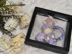 Labubu キーホルダー パープル