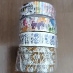 mt × Lisa Larson ４種類　sale 太・細マステ　４巻セット