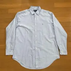RalphLauren オックスフォードシャツ ライトブルー XL 90sのサムネイル
