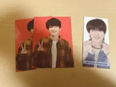 Myojo SnowMan 深澤辰哉 メセカ 厚紙 3枚