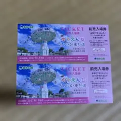 みろくの里 入場券　2枚セットのサムネイル