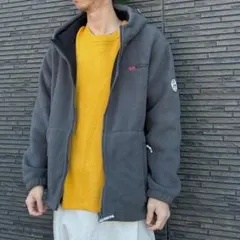 アウトドア ノルウェー【フリース×フード】ジャケット｜秋冬・防寒／カジュアル