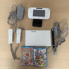 Wii U 本体 コントローラー2つ ゲーム2本セット