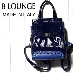 新品同様☆BLOUNGE　イタリア製　パイソン　２wayバッグ　ビーラウンジ 新品同様 BLOUNGE イタリア製 パイソン 2wayバッグ ビーラウンジ 保管