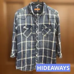 HIDEAWAYS 七分丈シャツ　サイズ48のサムネイル