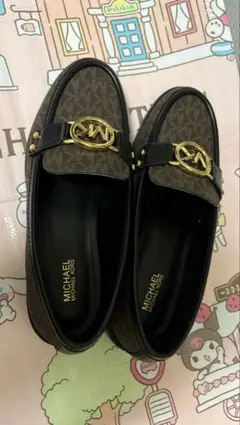 MICHAEL KORS MKロゴ ローファー ブラウンのサムネイル