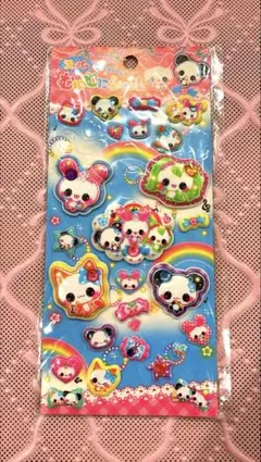 激レア　平成当時物　スーパーむにむにシール　かわいいうさぎちゃん　平成女児