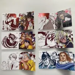 夏コミ　ステッカー　ワンピース　ダンダダン　キングダム　サカモト　怪獣8号シール