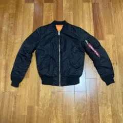 Alpha industries MA-1 フライトジャケット ブラック 美品