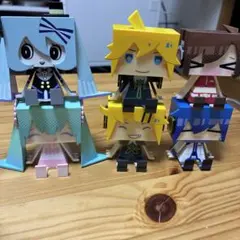 ボーカロイド キューブ型フィギュア 6体セット
