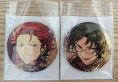 あんさんぶるスターズ！！あんスタ 缶バッジ 蓮巳敬人 鬼龍紅郎