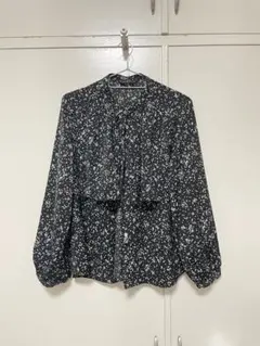 アーバンリサーチロッソ 花柄ブラウス　URBAN RESEARCH ROSSO