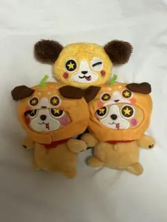 となりの坂田。ビーズマスコット おまんじゅう カバー付き 4点セット