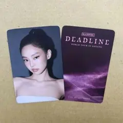BLACKPINK ワルツ DEADLINE MD 購入特典 トレカ ジェニ