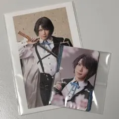 刀ミュ 乱舞博覧会 入場特典 感謝札＋ポストカード2枚セット 松井江